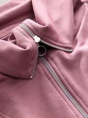 Rosa - Half Zip Jersey Sweatshirt - Imagen 8 de 8