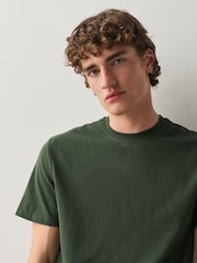 Green Cosy Short Sleeve Jersey Pyjamas Set - Image 4 of 10