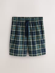 Green Cosy Short Sleeve Jersey Pyjamas Set - Image 8 of 10