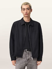 Schwarz - AllSaints Trey Jacke - Bild 1 von 7