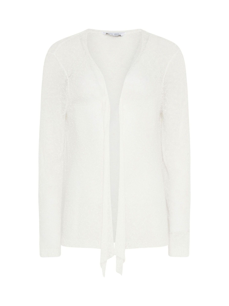 M&Co White Popcorn Cardigan - Image 5 of 5 M&Co White Popcorn Cardigan - Image 5 of 5