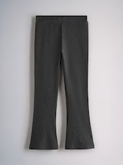 The Set 5 Pack Ribbed Flare Leggings Pink/Purple/Brown Marl/Chocolate Brown - Image 6 of 7