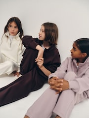 The Set 3 Pack Zip Neck Sweatshirts Pink/Purple/Cream - Image 5 of 14