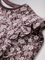 Purple/Pink/Grey - The Set 3 žerzejových šatů s dlouhým rukávem a spadlým pasem - Obrázek 5 z 6
