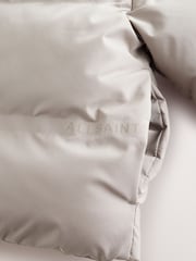 smALLSAINTS Neutral Heatseal Logo Short Length Coat - Image 11 of 11