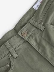 Gap Green Linen-Cotton Relaxed Straight Trousers - Image 4 of 6