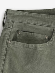 Gap Green Linen-Cotton Relaxed Straight Trousers - Image 5 of 6