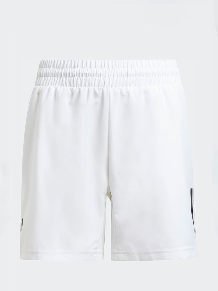 adidas White Club Tennis 3S Shorts - Image 1 of 5