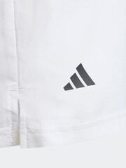 adidas White Club Tennis 3S Shorts - Image 3 of 5