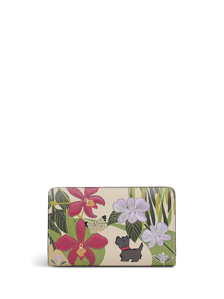 Radley White x RHS Medium Wallet - Image 1 of 3