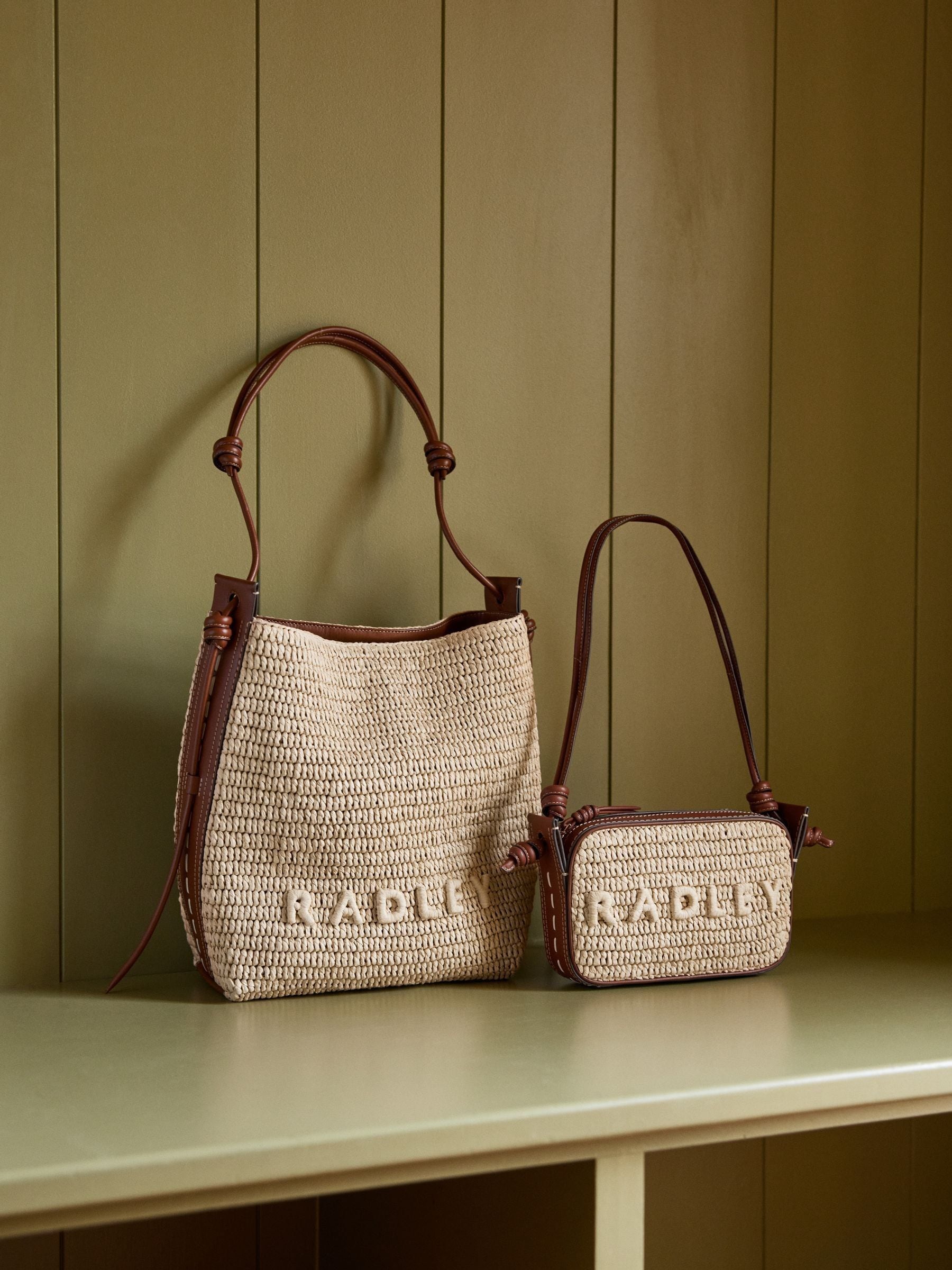 Buy Radley Brown The Camden Raffia Small Shoulder Bag from Next USA