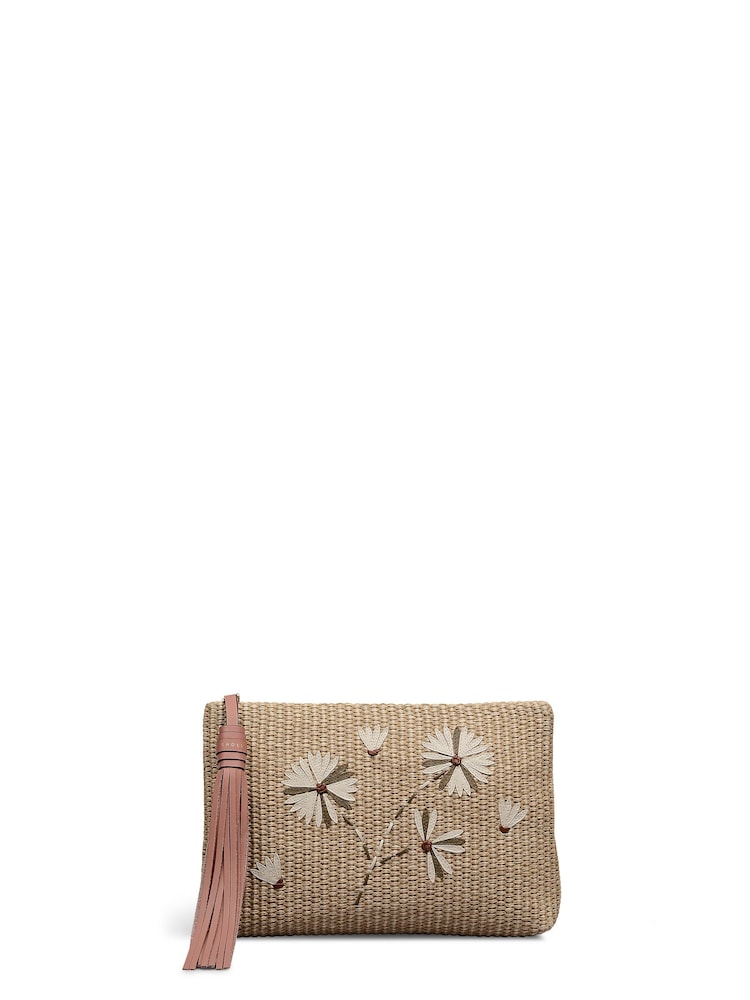 Radley Picton Place ラフィア ミディアムポーチ - 画像 1 / 4