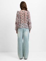 French Connection Molly Emina フリルスリーブトップス - 画像 3 / 5