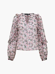 French Connection Molly Emina フリルスリーブトップス - 画像 5 / 5