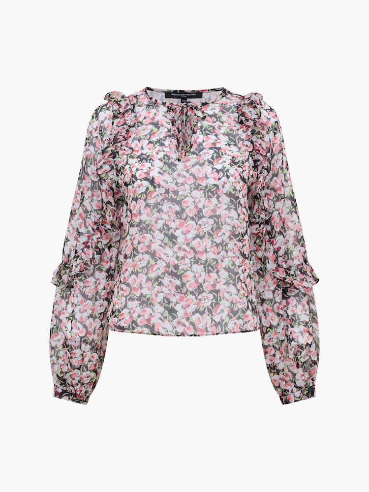 French Connection Molly Emina フリルスリーブトップス - 画像 5 / 5