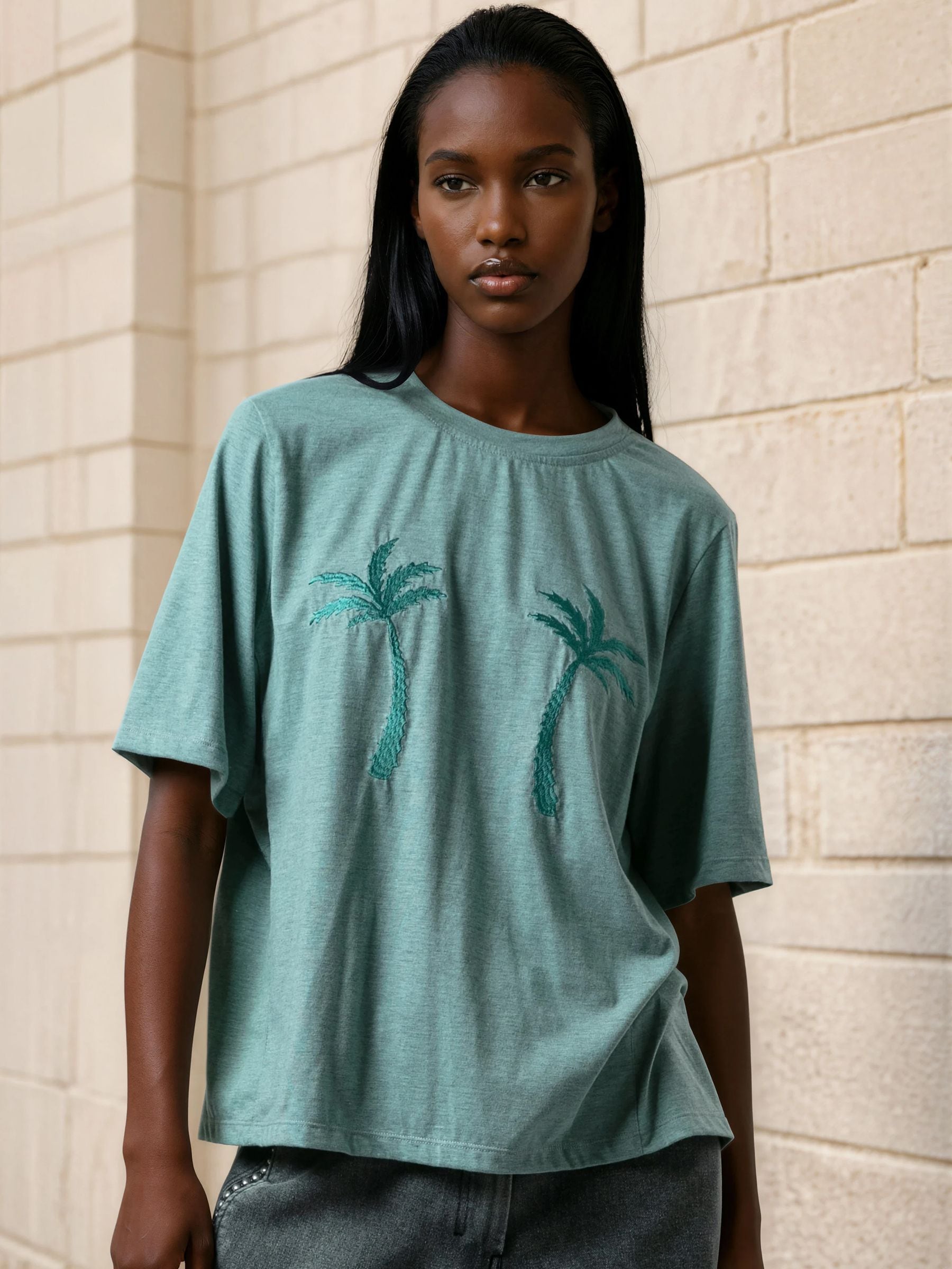 Buy Religion Green Boxy T-Shirt In Overdyed Lime With No Sun No