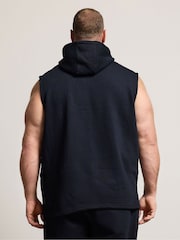BadRhino Big & Tall Blue Sleeveless Hoodie - Image 3 of 6