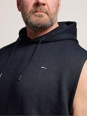 BadRhino Big & Tall Blue Sleeveless Hoodie - Image 4 of 6