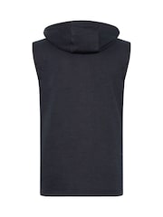 BadRhino Big & Tall Blue Sleeveless Hoodie - Image 6 of 6