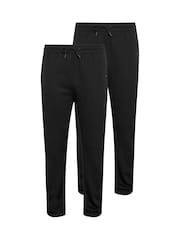 BadRhino Big & Tall Black Essential Joggers 2 Pack - Image 6 of 8