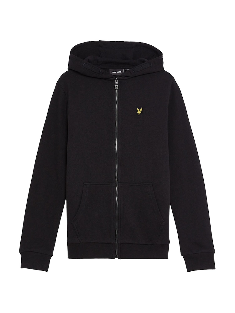 Lyle & Scott Black Zip Through Hoodie - Image 1 of 3
