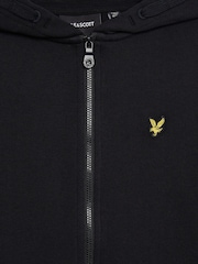 Lyle & Scott Black Zip Through Hoodie - Image 3 of 3