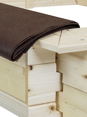 Charles Bentley Brown Wooden Sand Pit - Image 5 of 5