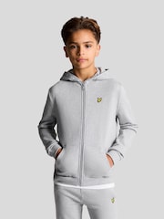 Lyle & Scott Grey Zip Through Hoodie - Image 1 of 5