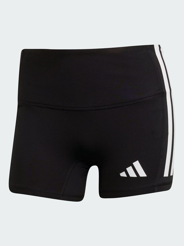 adidas Black 3-Stripes Volleyball Shorts - Image 5 of 5