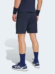 adidas Blue Shorts & Tight Tennis Shorts Set - Image 2 of 6