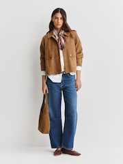 Weekend MaxMara Blue Caduca Slim Barrel Jeans - Image 1 of 6