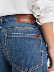 Weekend MaxMara Blue Caduca Slim Barrel Jeans - Image 5 of 6