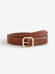 Weekend MaxMara Brown Aereo Leather Belt - Image 1 of 3