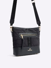 River Island Black Nylon Webbing Bucket Cross-Body Bag - Image 4 of 5