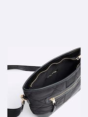 River Island Black Nylon Webbing Bucket Cross-Body Bag - Image 5 of 5