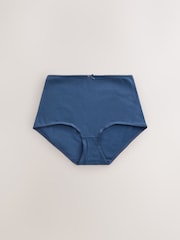 Blågrøn - Cotton Rich Knickers 5 Pakke - Billede 10 af 12