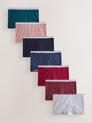 Qırmızı Yaylar/Dəniz Qüvvələri Çekləri - Cotton Loqo Knickers 7 Pack - 10şəkildən 1 şəkil