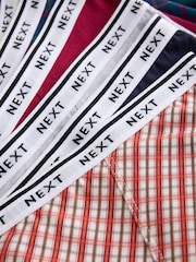 Red Bows/Navy Checks - Baumwollslips mit Logo, 7 er-Pack - Bild 13 von 14