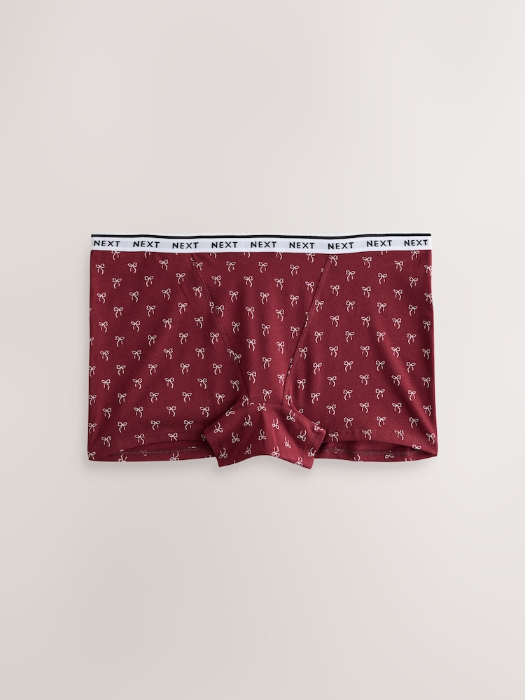 Qırmızı Yaylar/Dəniz Qüvvələri Çekləri - Cotton Loqo Knickers 7 Pack - 10şəkildən 2 şəkil