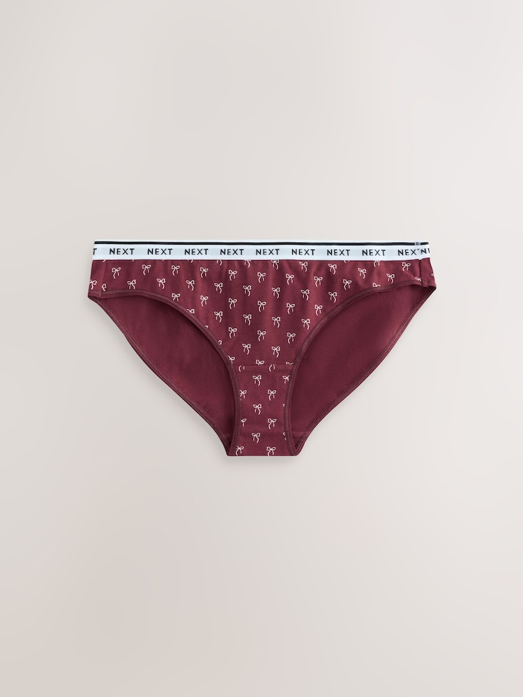 Qırmızı Yaylar/Dəniz Qüvvələri Çekləri - Cotton Loqo Knickers 7 Pack - 10şəkildən 2 şəkil