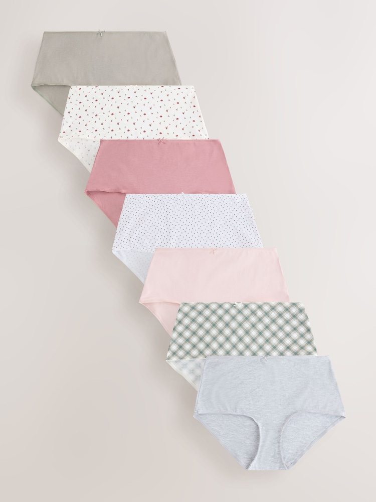 Spot & Check - Πακέτο Cotton Rich Knickers 7 - Εικόνα 1 από 11 Spot & Check - Πακέτο Cotton Rich Knickers 7 - Εικόνα 1 από 11