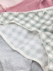 Spot & Check High Leg Full Brief Cotton Rich Knickers 7 Pack - Image 13 of 13