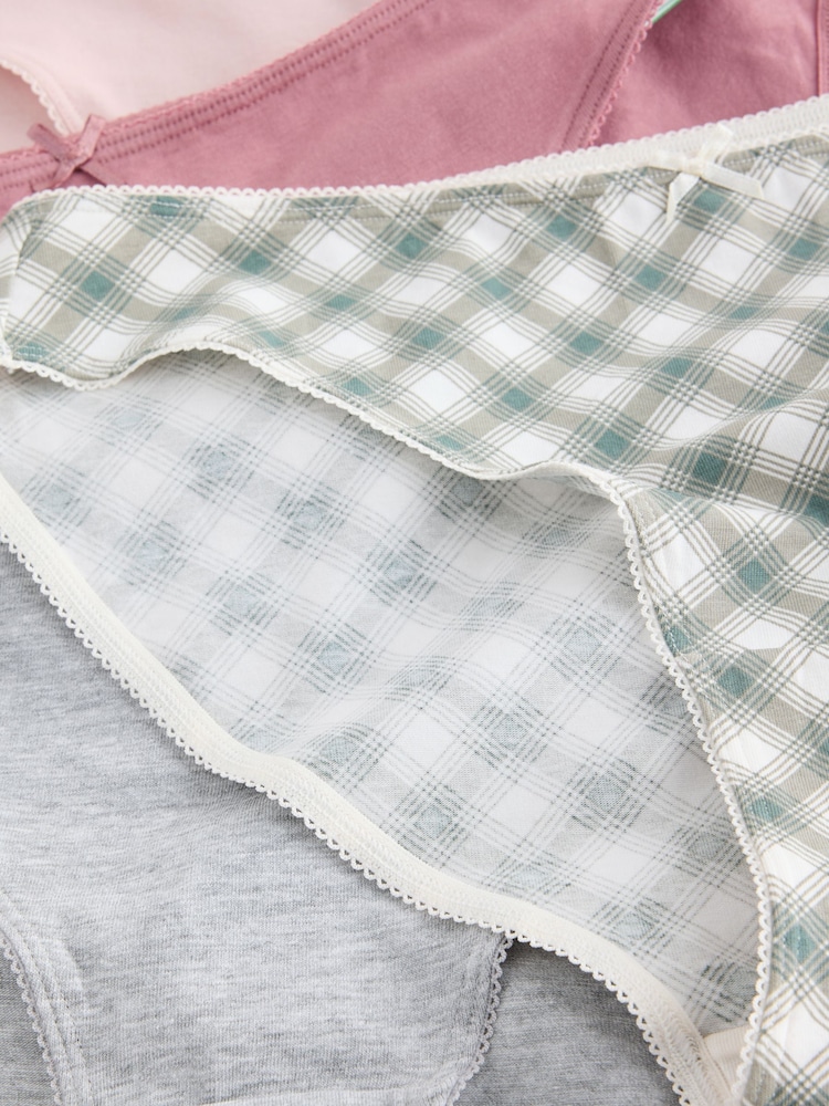 Spot & Check High Leg Full Brief Cotton Rich Knickers 7 Pack - Image 13 of 13 Spot & Check High Leg Full Brief Cotton Rich Knickers 7 Pack - Image 13 of 13