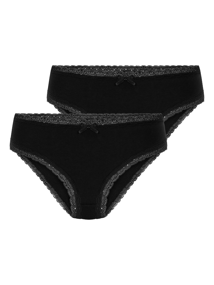 Hunkemöller Black Georgia Bras 2 Pack - Image 1 of 5