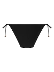 Hunkemöller Black Luxe Cheeky Bikini Bottoms - Image 5 of 5