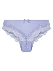 Hunkemöller Purple Lace & Shine Brazilian Knickers - Image 4 of 5