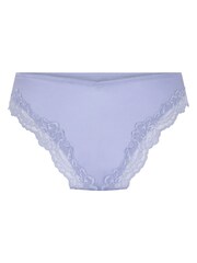 Hunkemöller Purple Lace & Shine Brazilian Knickers - Image 5 of 5