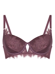 Hunkemöller Purple Malou Padded Underwired Bra - Image 4 of 5