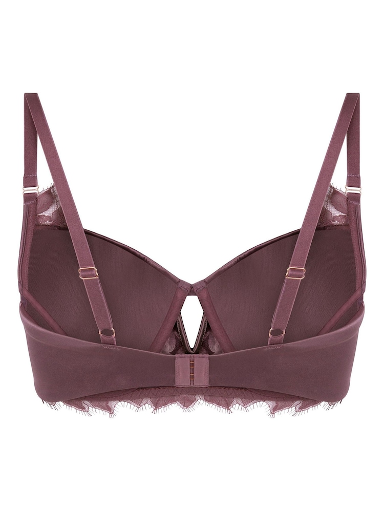 Hunkemöller Purple Malou Padded Underwired Bra - Image 5 of 5 Hunkemöller Purple Malou Padded Underwired Bra - Image 5 of 5