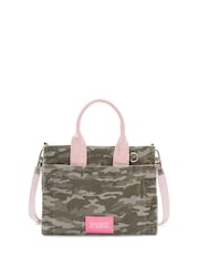 Victoria's Secret Pink Camo Green Tote Bag - Image 1 of 2